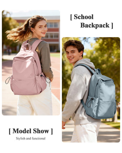 UPPACK Casual Backpack School Backpack, Pink
