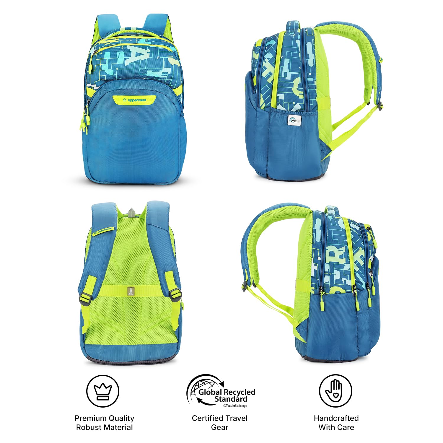 uppercase Pixel 2501 Sustainable Laptop Backpack |2025 Collection|3 Com- image 2