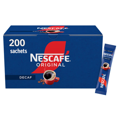Nestle Original Decaffeinated Coffee Sticks 1.8 Gram,Box Of 200 Sachets