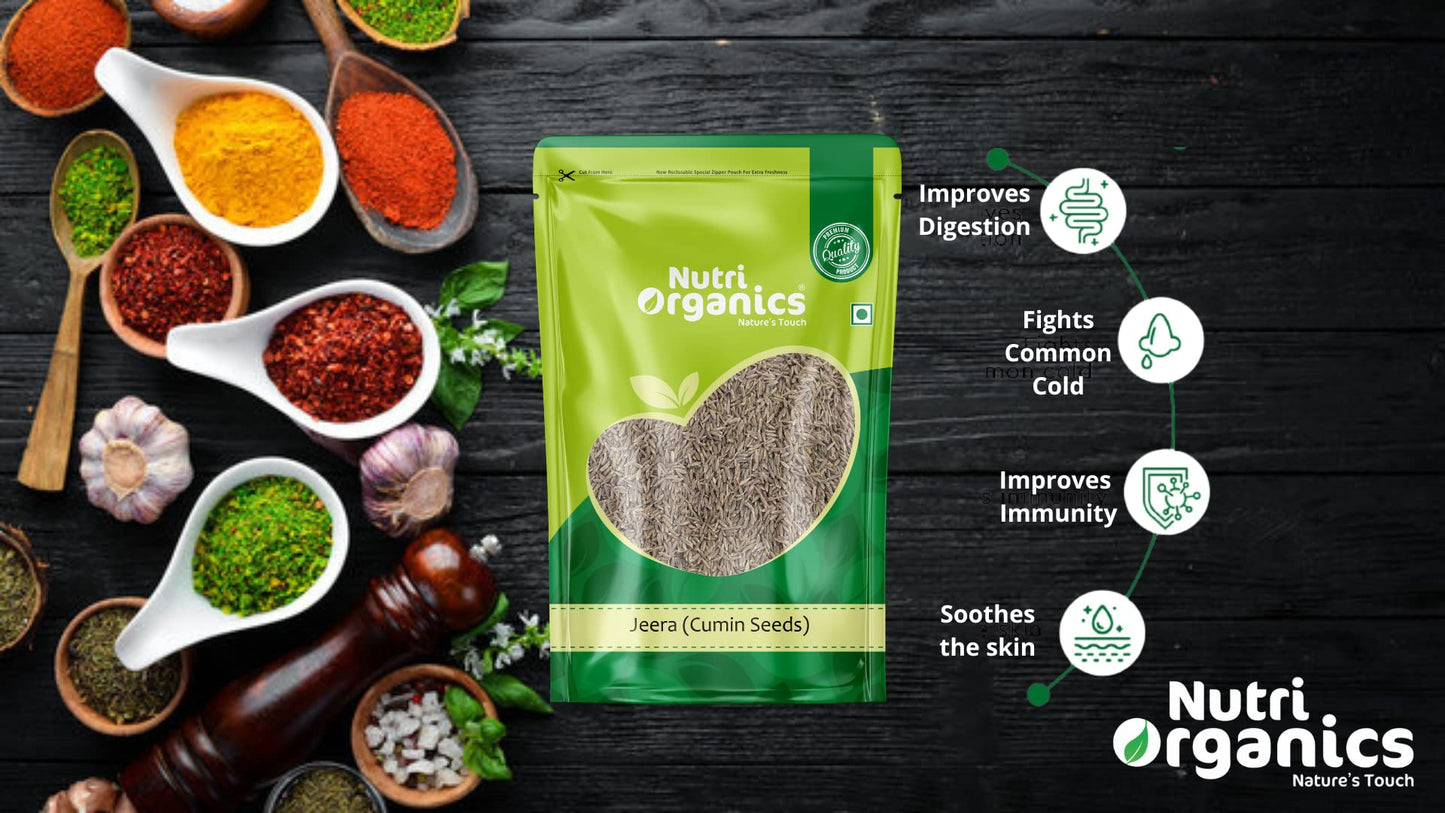 Nutri Organics Spices Cumin 100 g