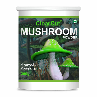 ClearCut Mushroom Weight gainer Ayurvedic Powder for Men women 200 g