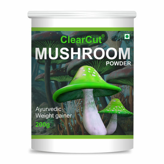 ClearCut Mushroom Weight gainer Ayurvedic Powder for Men women 200 g
