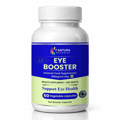 NIT Eye Booster 500mg Vegetable Capsules | Lutein & Zeaxanthin with Vitamins, Minerals & Antioxidants | Supports Visual Wellness & Nutrient Utilization | Dantura Botanics (60)
