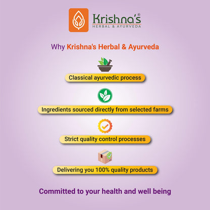 Krishna's Giloy Tulsi Juice, Enriched With Goodness of Giloy & Tulsi, No Artificial Colors or Flavours & Gluten Free - 1000 ml (Pack of 1)