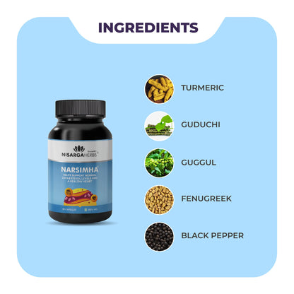 Nisarga Herbs Narsimha Heart And Cholesterol Support Supplement For Hea- image 8