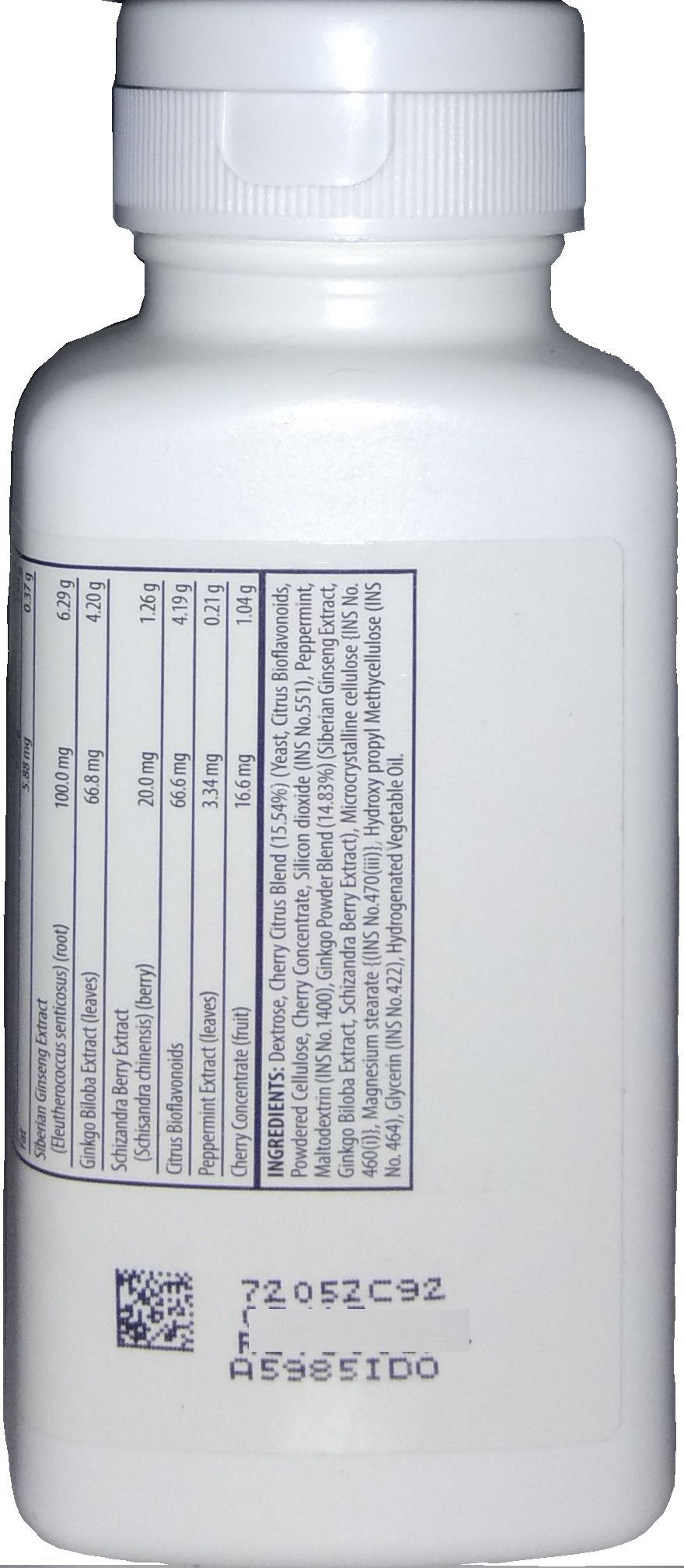 Nutrilite Amway Ginseng Cherry Plus Tablets for Unisex, 100N Pack- image 3