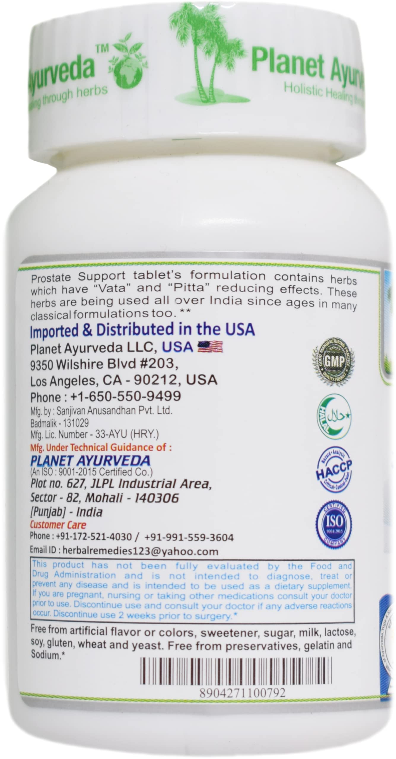 Planet Ayurveda Prostate Support Tablets, Ayurvedic Medicine Beneficial- image 3