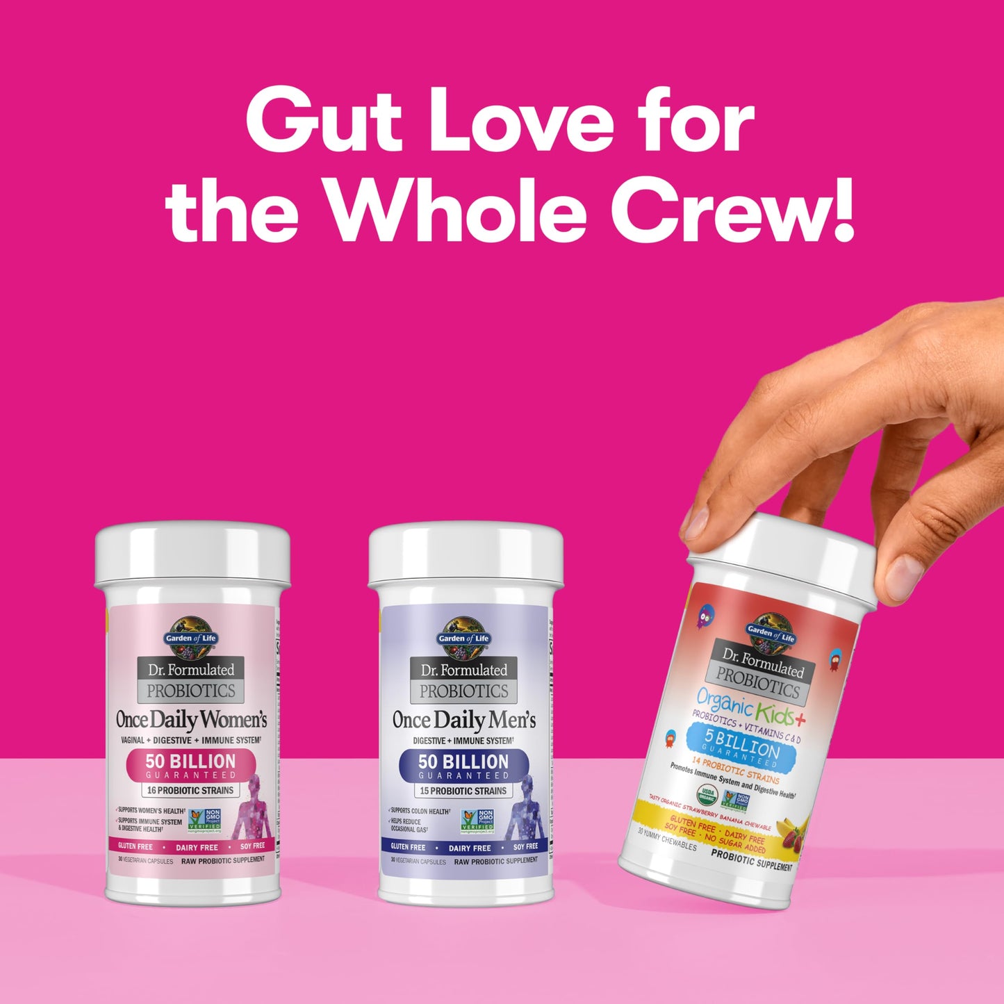 Garden of Life Probiotic Supplement for Women - Dr. Formulated Once Dai- image 2