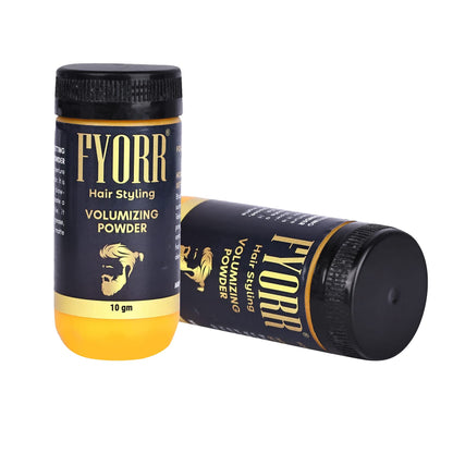 FYORR Styling Hair Volumizing Powder With Matte Finish Long Lasting Effect And Strong Hold/Hair Volume Powder/Hair Styling Powder (10gm)