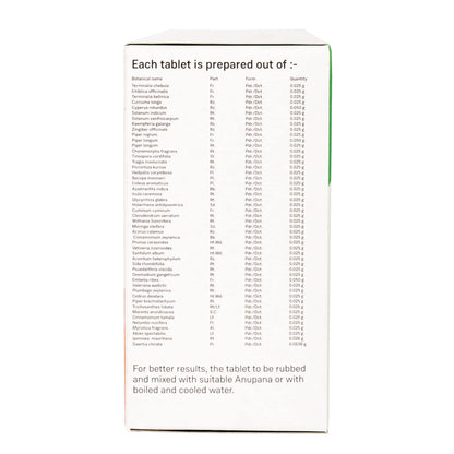 Sitaram Ayurveda Sudarsana Choornam Tablet | Kerala Ayurvedic Sudarshan- image 2