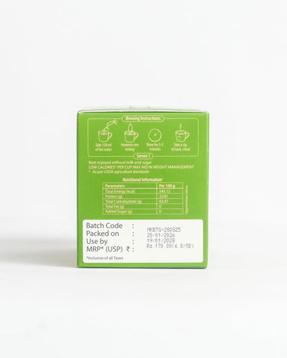 Makaibari Green Valley Apoorva Pure Tulsi and Ginger Green Tea bags | Premium Green Tea | Anti-Oxidants, Immunity Booster | 25 Tea bags | 45g