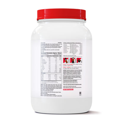 GNC 100% Whey + Nitro Surge, 24g Protein/Scoop, Cardio Protect Formula, 756mg Nitrosigine, 500mg L-Citrulline for Muscle Recovery, Endurance & Heart Health | Chocolate, 2lbs | USA Formulated