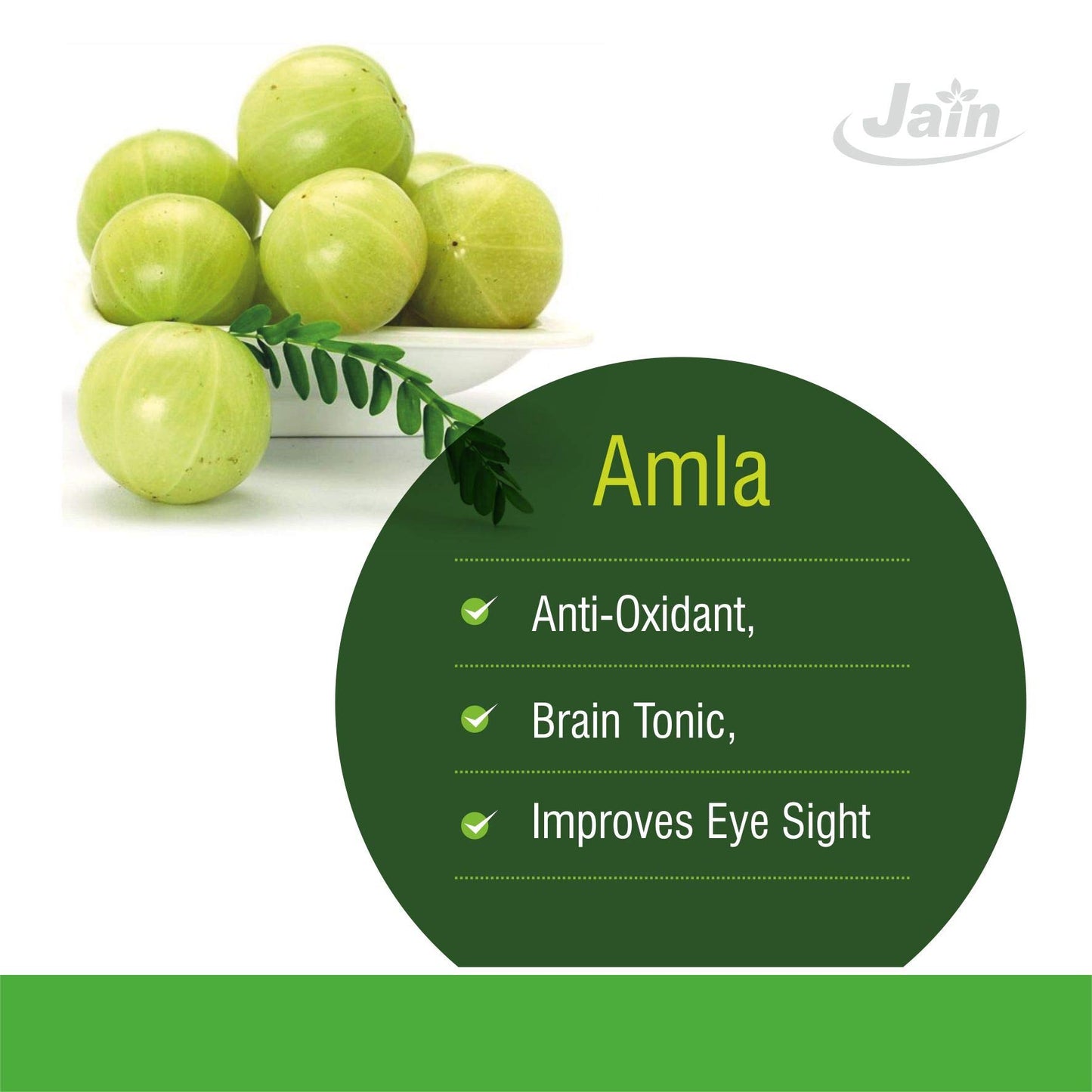 Jain Amla Powder 400g |100% Pure Phyllanthus Emblica Ayurvedic Herbal S- image 7
