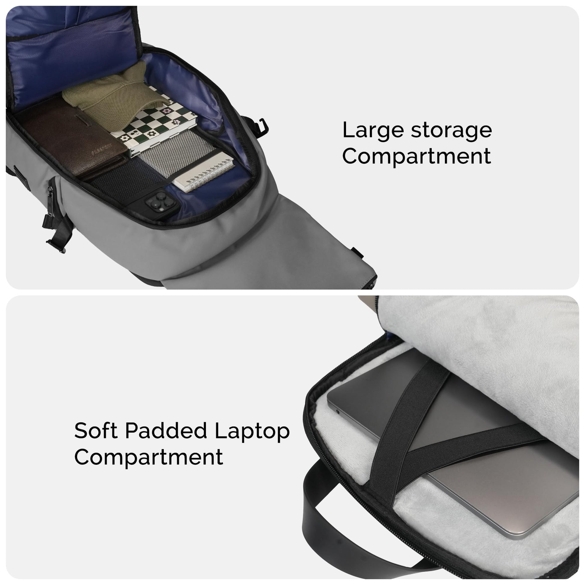 THE CLOWNFISH Trek Series Laptop Bag | 18 Inch Travel Laptop Backpack F- image 5