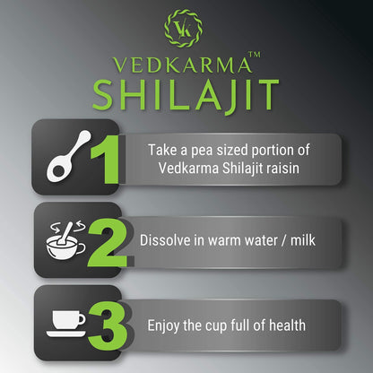 VEDKARMA Himalayan Shilajit Resin Form Pack Of 1 (15 Gm)- image 3
