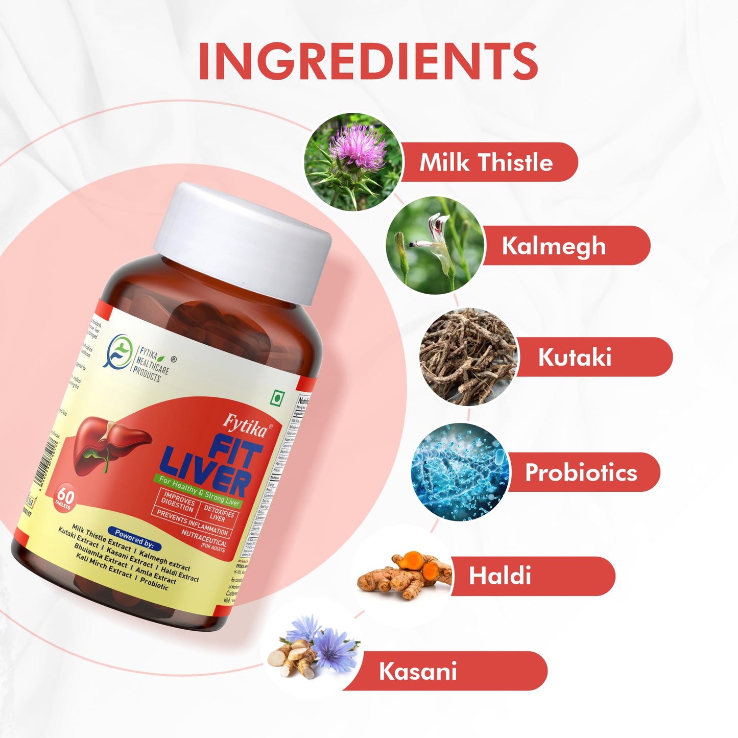 FYTIKA HEALTHCARE PRODUCTS Fit Liver | Liver Detox Supplement | Enriche- image 5
