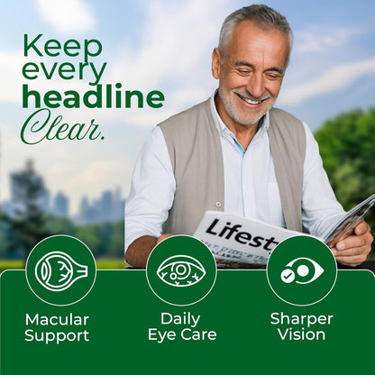 Vitonnix MacuZohm Eye Health Sublingual Oral Spray Supplement | Under the Tongue| Supports Macular Health, Helps Reduce Dry Eyes, Blurry Vision & UV Damage | 30ml