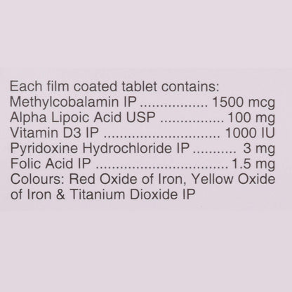 Nervz D - Strip of 10 Tablets