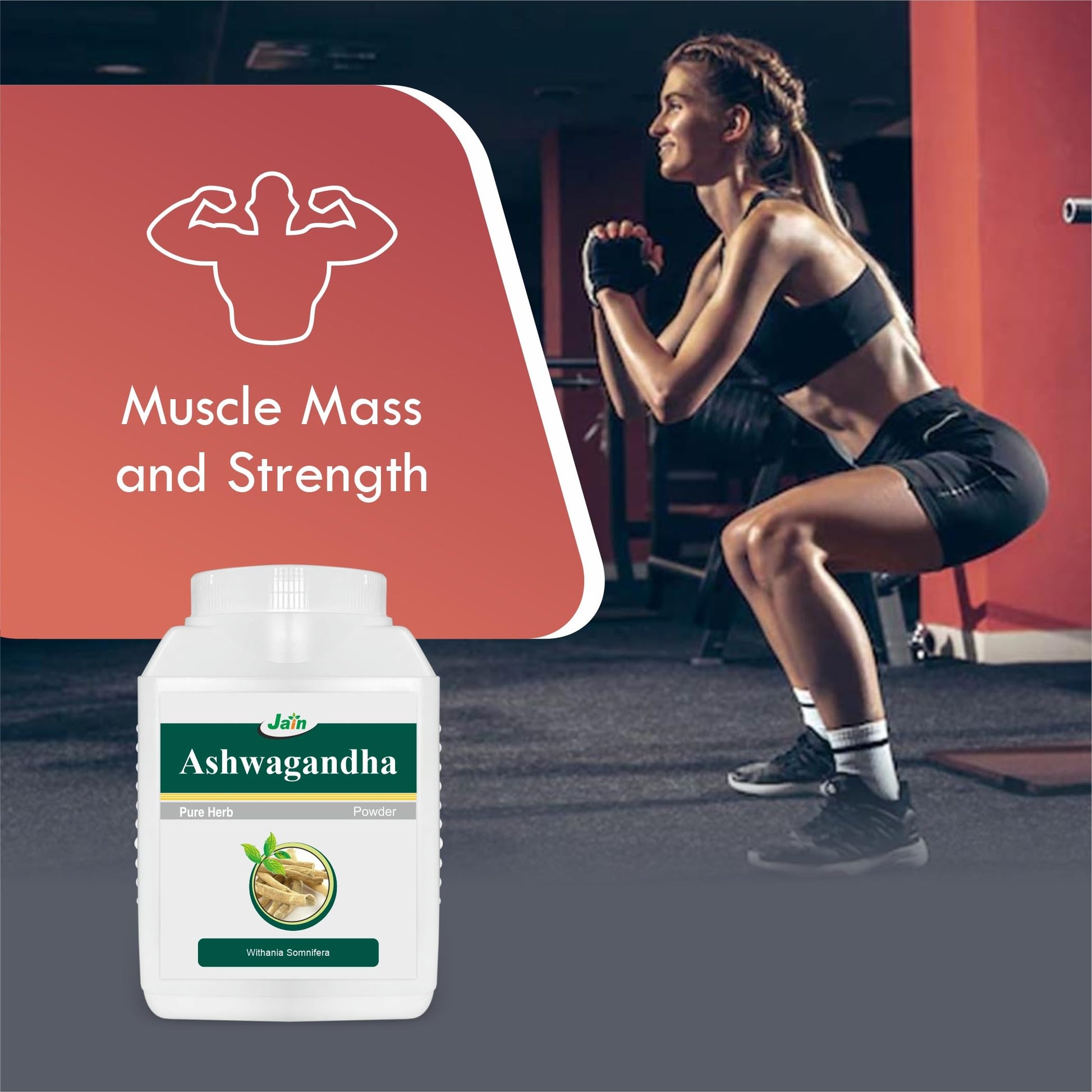 Jain Pure Ashwagandha Powder 100% Natural Premium Grade, 400 gms- image 6