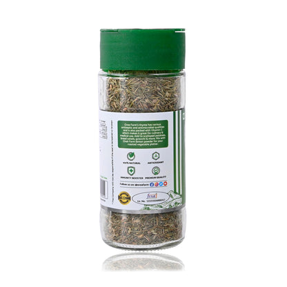 Orea Farm Dried Thyme Leaves 31g, Thyme Herb for Seasoning, Herbal Tea & Italian Cuisine