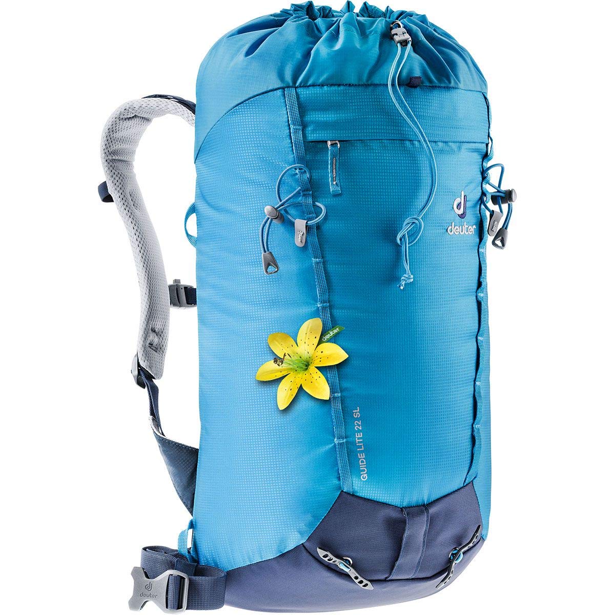 DEUTER Unisex Blue Guide Lite 22L Backpack with Compact and Comfortable for Day Hiking and Lightweight Treks