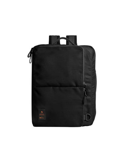 DailyObjects Monkey Shoulder Convertible Briefpack (Backpack + Briefcase) (16L)| 100% Recycled | Fits any Laptop Upto 16" | Lightweight Shoulder Backpack | Multiutility Bag with Trolley Sleeve