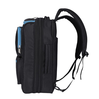 Protecta Organised Chaos XL (2.0) 45 L Convertible Laptop Backpack/Bag | For Work Trips, Travel & Weekend Trips. - Black & Blue