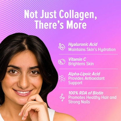 GNC Marine Collagen I India's Only 10g Clinically Proven Collagen (200g) I For Radiant & Youthful Skin|Reduces Fine Lines & Wrinkles|Added Hyaluronic Acid|Biotin & Vitamin C|Orange Flavour-Powder