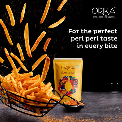 Orika African Peri Peri Masala Powder 85g | Spicy & Flavorful Piri Piri All Pupose Seasoning | Perfect for Grilling, Cooking and Sprinkling | No Artificial Flavours or Colours