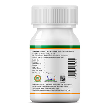 INLIFE Probiotics Forte 25 Billion CFU, 14 Strains with Lactobacillus Reuteri, Gut Digestive & Immune Health, Men Women, 60 Veg Capsules (Pack of 2)