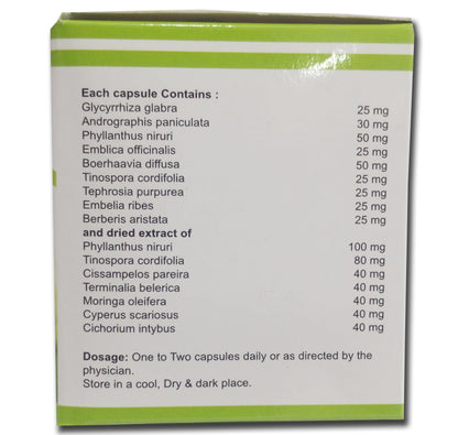 Vogue Wellness VOGLIV-DS Ayurvedic Liver Tonic Capsules – Herbal Liver Detox & Regeneration Supplement | Supports Digestion & Fatty Liver Health | 10 X 10 Capsules