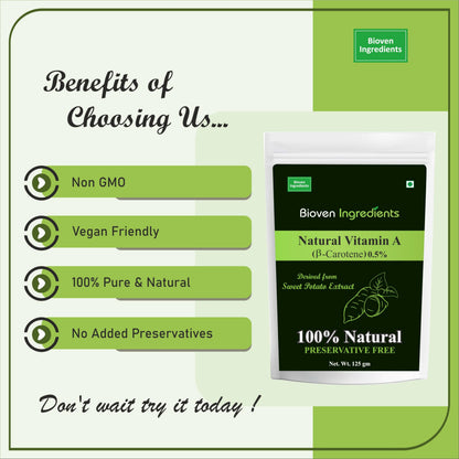 Natural Vitamin A Powder