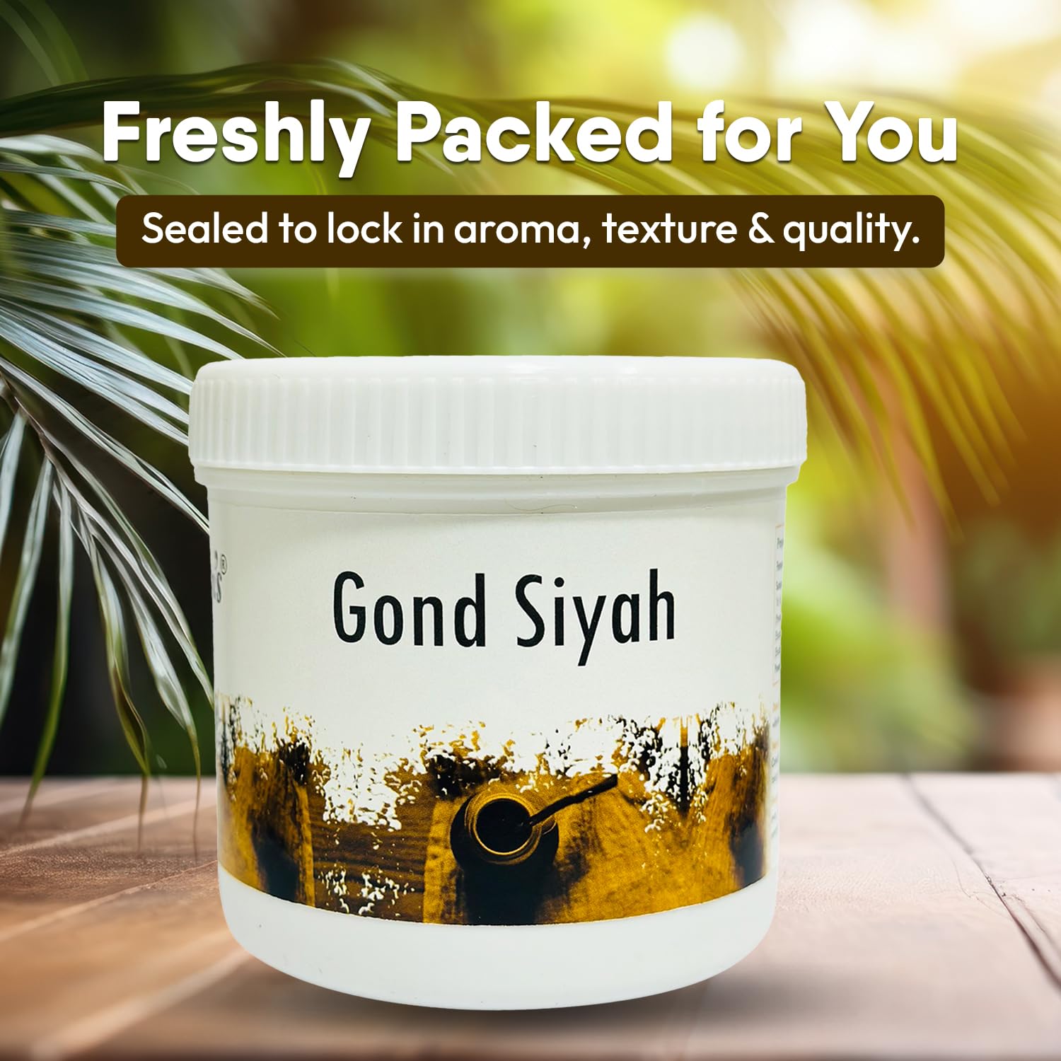 Hakim Suleman's Gond Siyah - 100 Gm, Raw- image 7