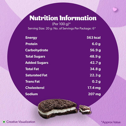 Cadbury Dairy Milk Silk Oreo Chocolate Bar, 124 g