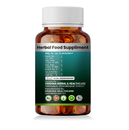 KRISHNA HERBAL & HEALTHCARE FISH OIL SOFTGEL