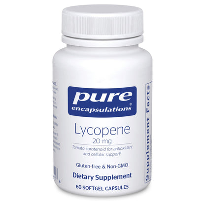 Pure Encapsulations - Lycopene 20 mg 60 gels