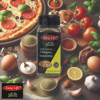 Easy Life Combo of Oregano Seasoning 50g and Pizza Seasoning 25g with Pasta Seasoning 25g