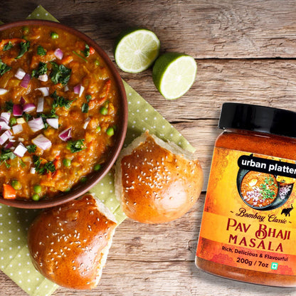Urban Platter Bombay Pav Bhaji Masala, 200g / 7oz [Delicious & Flavourful]