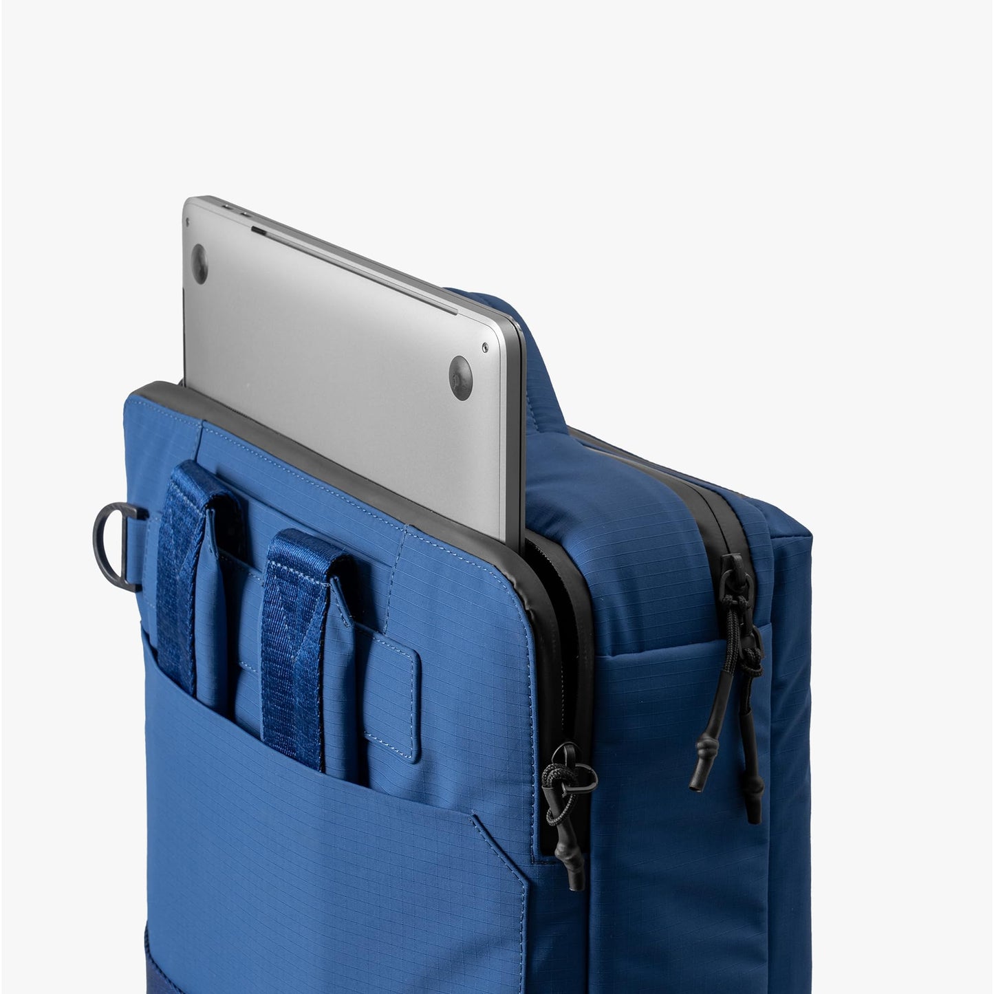 DailyObjects Pivot Convertible Briefpack Bag (16L) |Unisex|Fits 13/14/15.6 inch Laptop/Macbook Pro/Air|Lightweight|Stylish Backpack|Office/Daily Use/Travel|Multi Pocket|Adjustable Strap-Blue