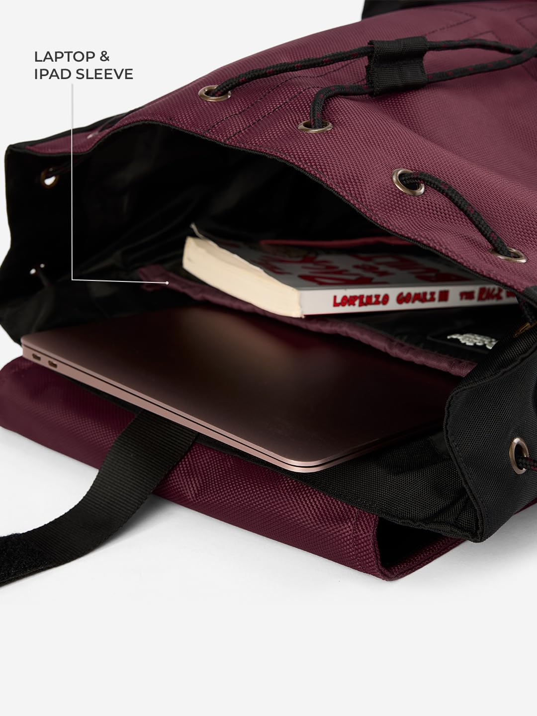 The Souled Store Official Deadpool: Ironic Backpack with Laptop Sleeve and Zipper Compartment