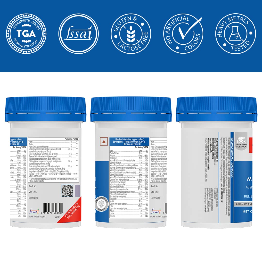 Swisse Men's Health Combo - Mens Multivitamin (30 tablets) & Fish Oil (- image 3