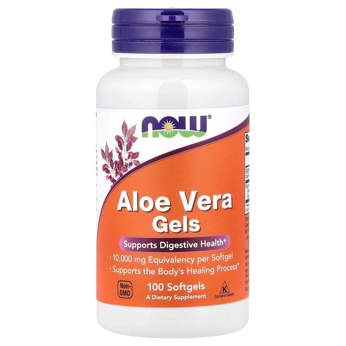 Now Foods Aloe Vera Gels, 100 Softgels