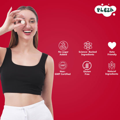 Pleza 500mg ACV Moringa Supplement 60 Tablets for Men & Woman