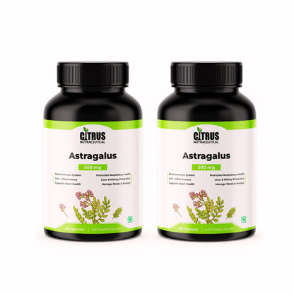 CITRUS NUTRACEUTICAL Astragalus Root Extract 500mg