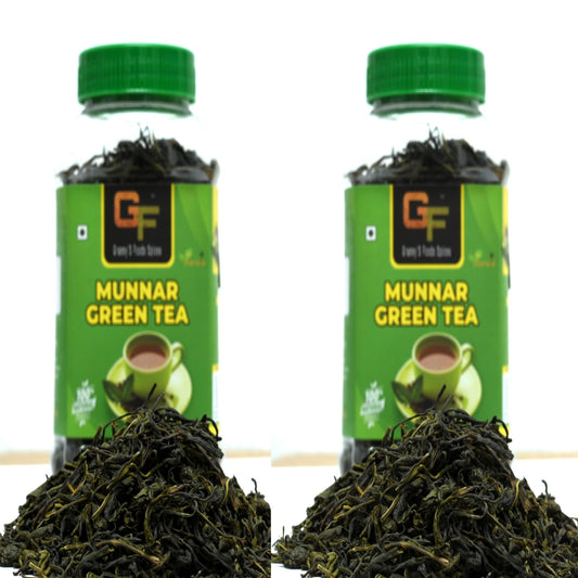 Granny'S Foods Munnar Green Tea - 200g | Rich in Antioxidants for Weight Management & Detox | Fresh & Refreshing Healthy Brew