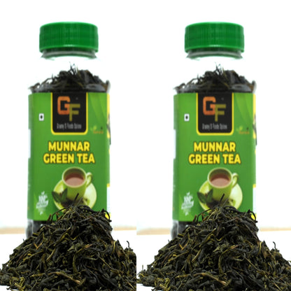 Granny'S Foods Munnar Green Tea - 200g | Rich in Antioxidants for Weight Management & Detox | Fresh & Refreshing Healthy Brew