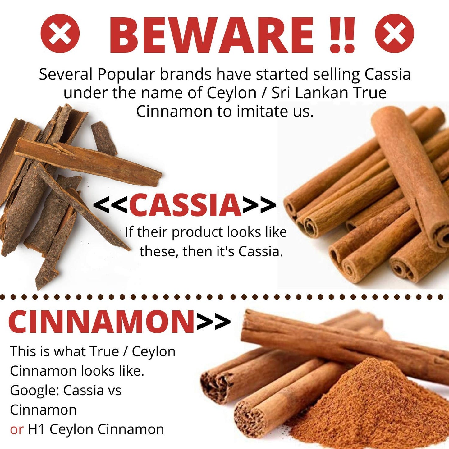 FYN True Sri Lankan Cinnamon Quills (200 grams) /World's Finest Ceylon Dalchini | True Sri Lankan Dalchini Rolls | Low Coumarin