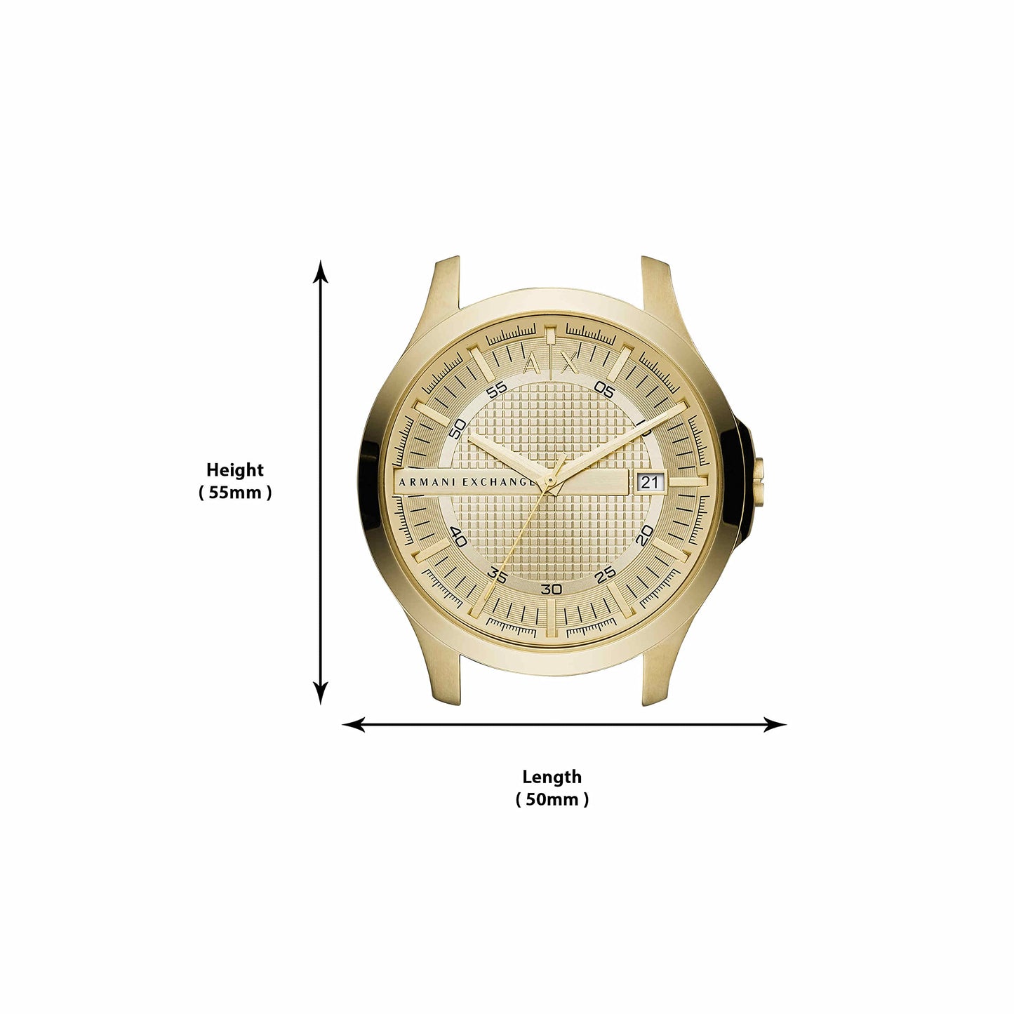Armani Exchange Hampton Analog Gold Dial Men's Watch-AX2415