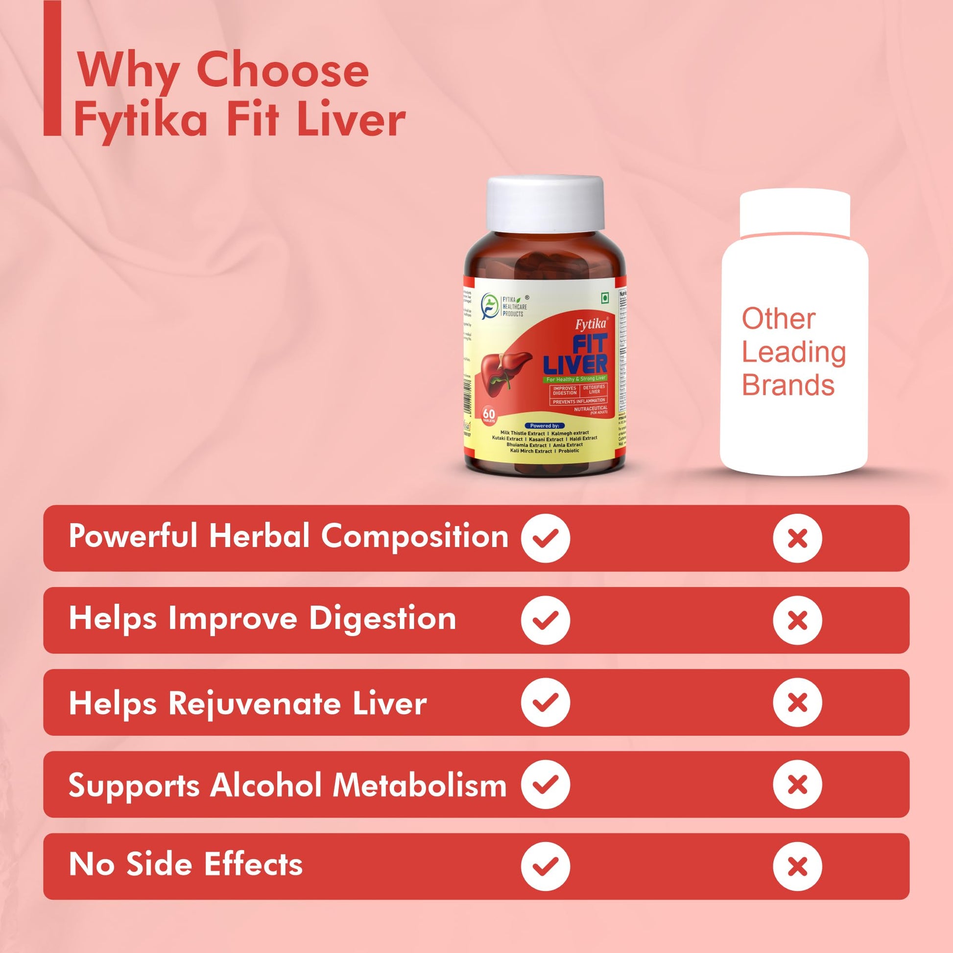 FYTIKA HEALTHCARE PRODUCTS Fit Liver | Liver Detox Supplement | Enriche- image 2