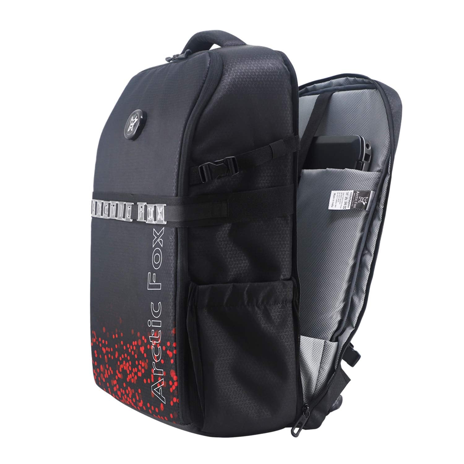 Arctic Fox Click Flame Scarlet Camera Backpack with Tripod Holder and 1- image 7